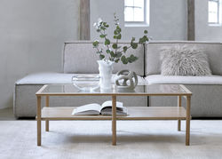 ELBA 3 kavos staliukas, žurnalinis staliukas svetainei, valgomojo kambariui, skandinaviško stiliaus