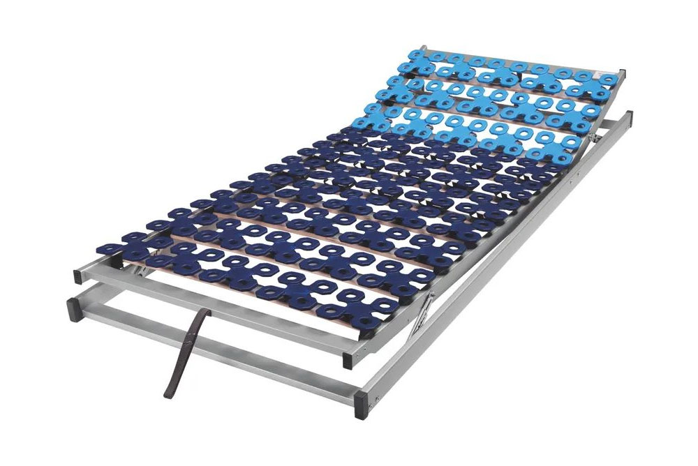 Čiužiniai | Fiksuojamų padėčių lovos grotelės su skirtingo kietumo lėkštelių sistema METZELER AKTIV KF