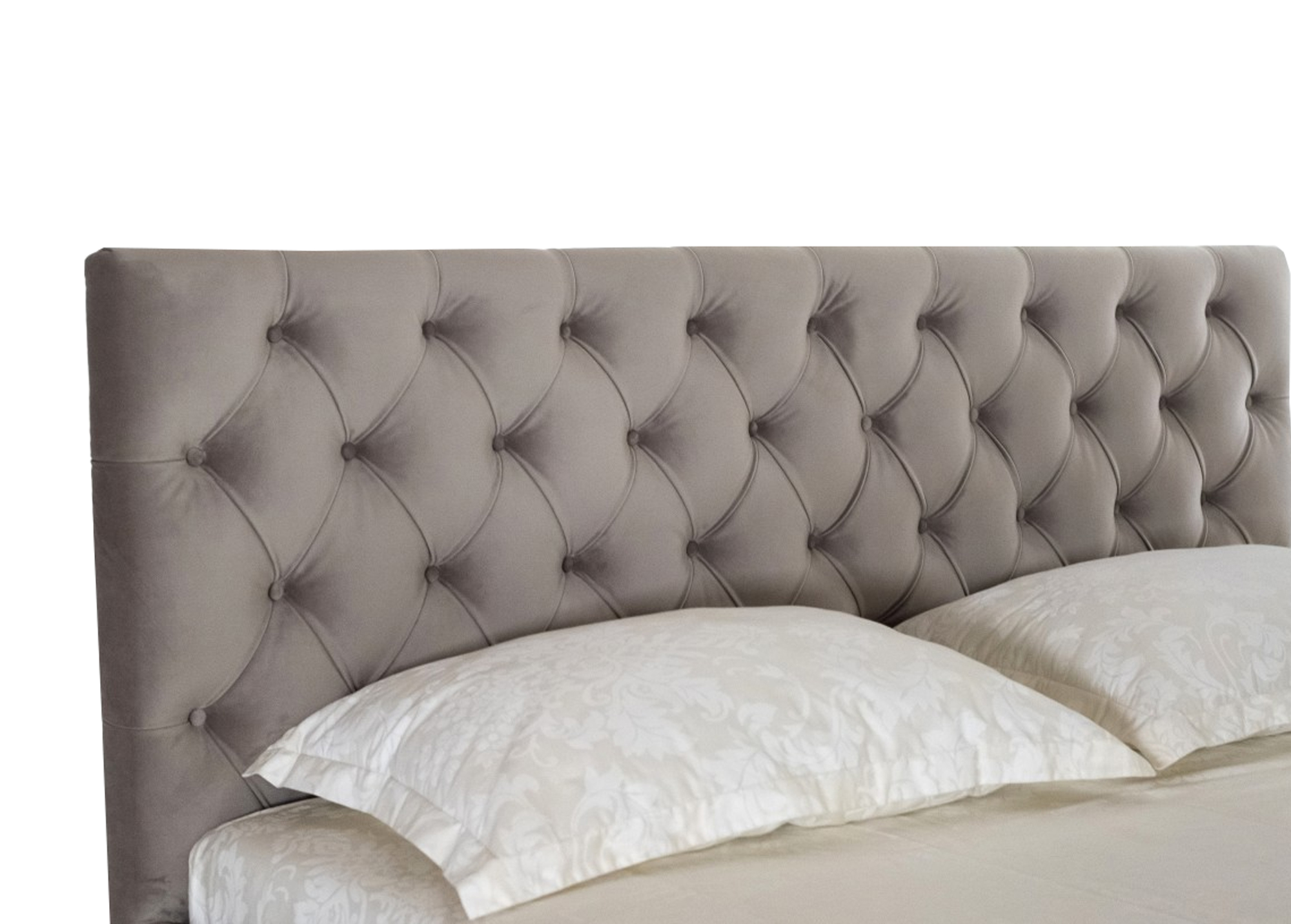 Miegamojo baldai | Klasikinio stiliaus minkšta dvigulė miegamojo kambario lova HARMONY