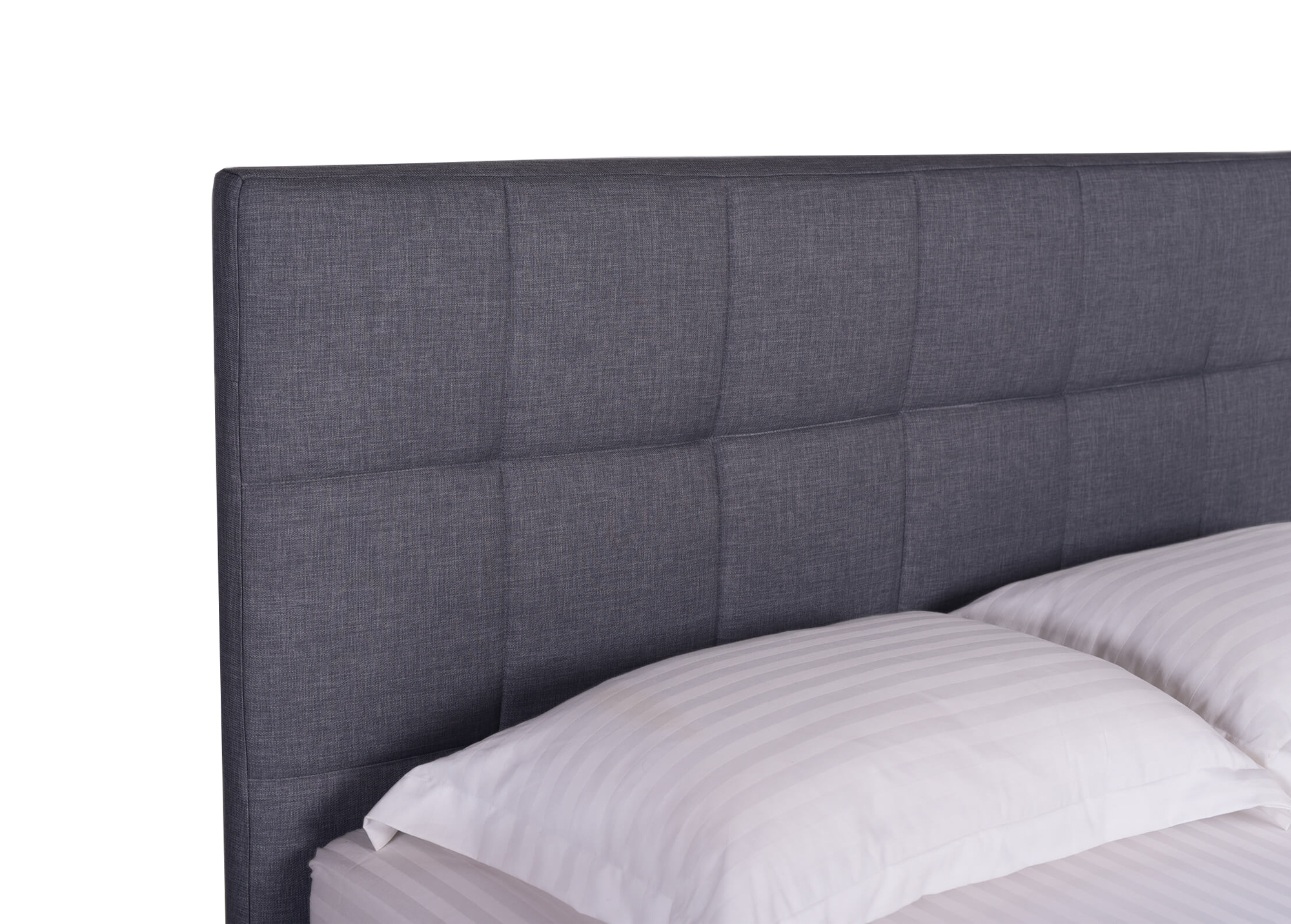 Miegamojo baldai | Minimalistinė moderni minkšta dvigulė miegamojo kambario lova ERSA