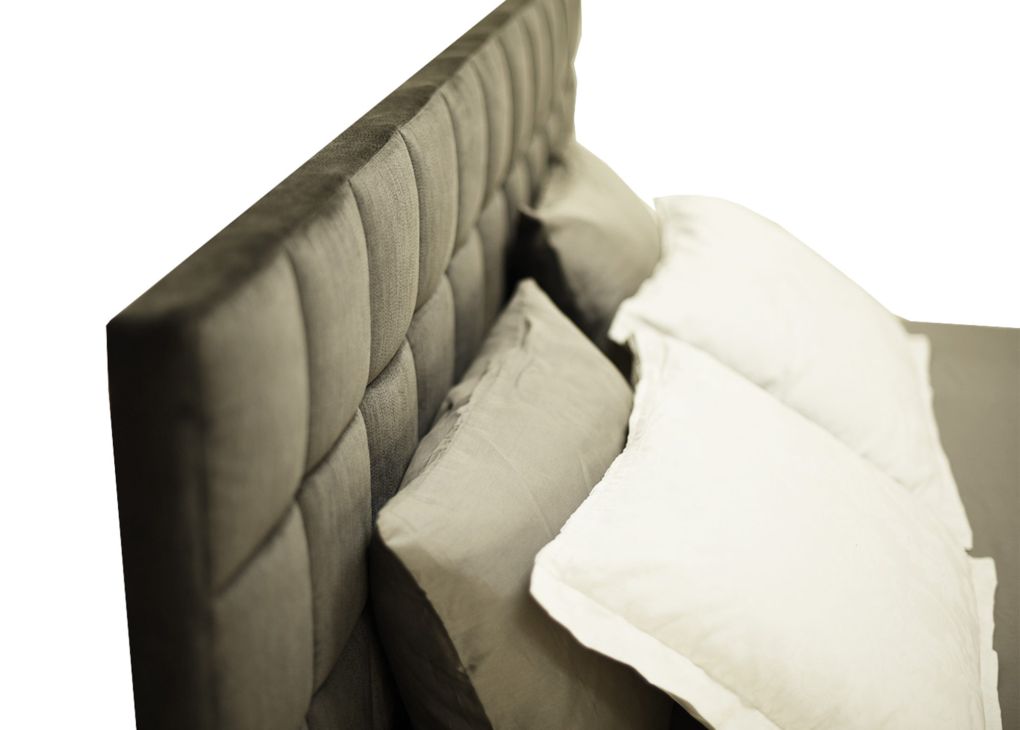 Miegamojo baldai | Moderni subtili minkšta miegamojo kambario lova PARIS