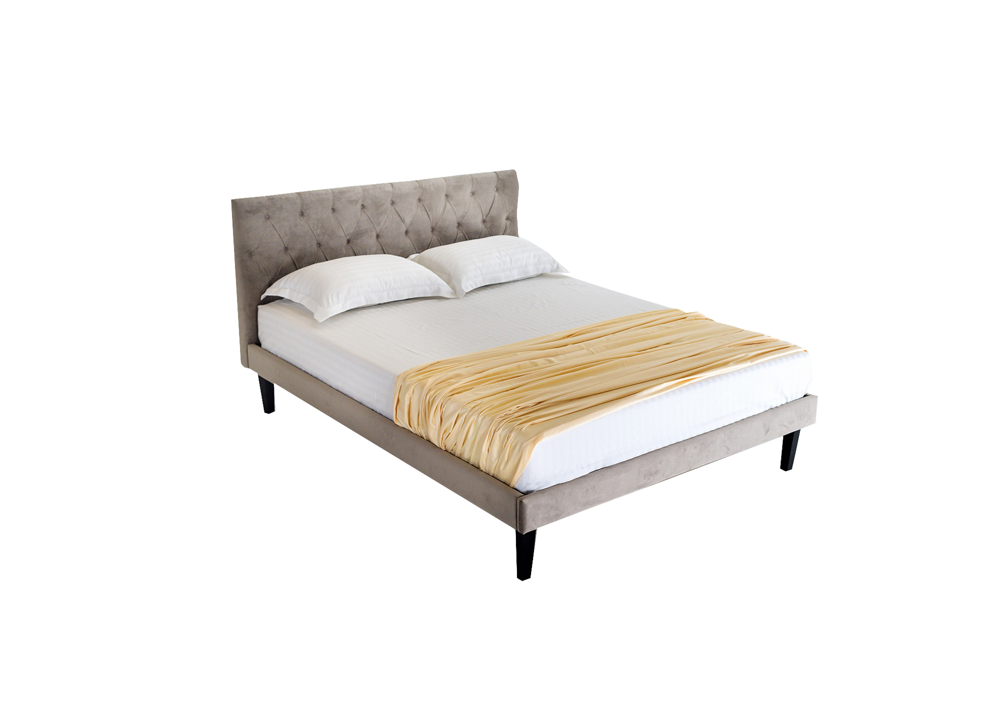 Miegamojo baldai | Elegantiška minkšta dvigulė miegamojo kambario lova IMPERIAL