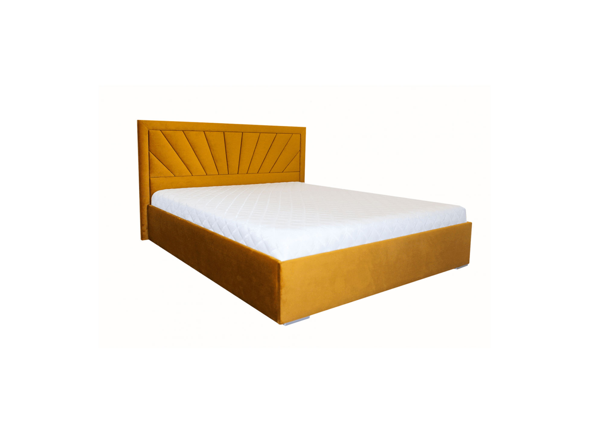 Miegamojo baldai | Minkšta dvigulė miegamojo kambario lova MALJORKA