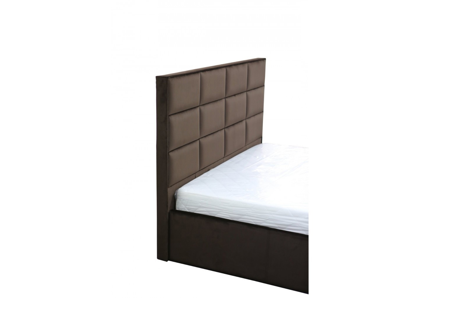 Miegamojo baldai | Minkšta dvigulė miegamojo kambario lova E12