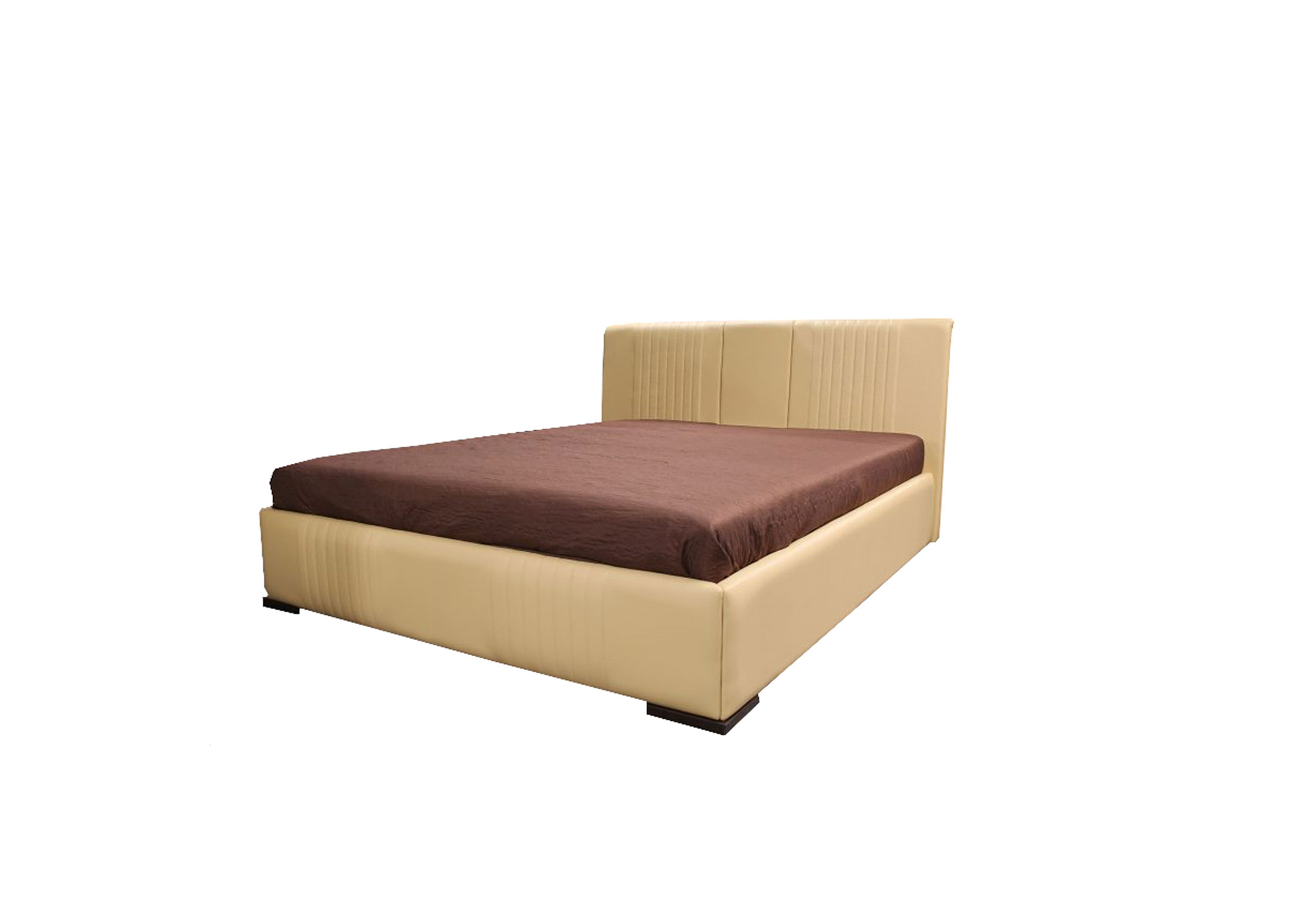 Miegamojo baldai | Minkšta dvigulė miegamojo kambario lova LYRA