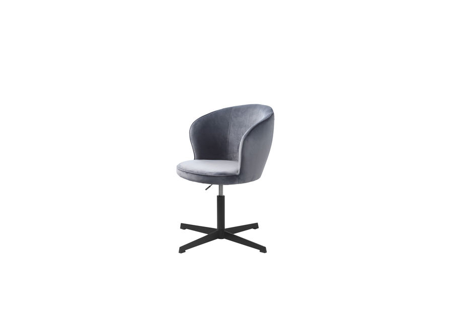 Biuro baldai | Skandinaviško dizaino reguliuojamo aukščio biuro kėdė vaikų, jaunuolio kambariui, biurui GA21 PILKA