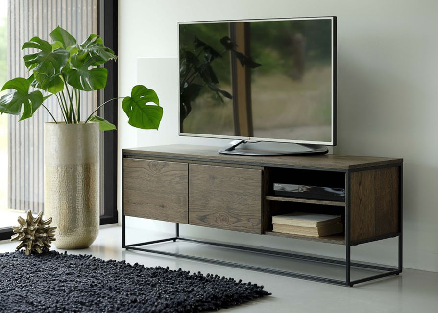 Svetainės baldai | Skandinaviško stiliaus modernus TV staliukas, spintelė svetainei, valgomajam, biurui RI13