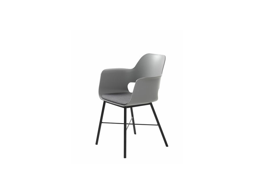 Svetainės baldai | Kėdė, foteliukas valgomajam, virtuvei, svetainei, pietų stalui WH13 PILKA