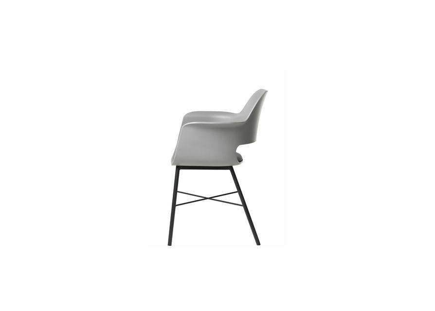 Svetainės baldai | Kėdė, foteliukas valgomajam, virtuvei, svetainei, pietų stalui WH13 PILKA