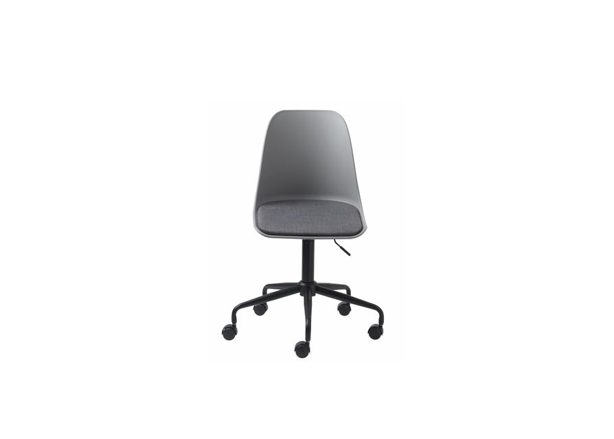 Svetainės baldai | Skandinaviško dizaino reguliuojamo aukščio biuro kėdė vaikų, jaunuolio kambariui, biurui WH16 PILKA