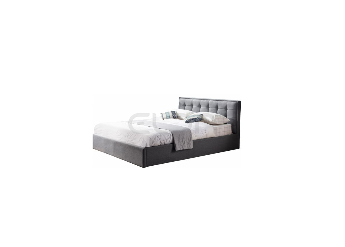 Miegamojo baldai | VIDA160 modernaus dizaino dvigulė minkšta lova miegamojo kambariui
