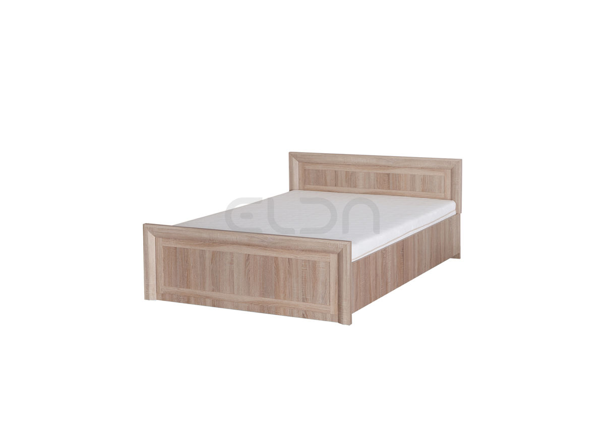 Miegamojo baldai | VESTA20 dvigulė miegamojo kambario lova, klasikinio stiliaus lova be patalynės dėžės