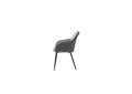 MILTON 15 PILKA minkšta kėdė, foteliukas, krėslas valgomajam, virtuvei, svetainei, pietų, virtuvės stalui
