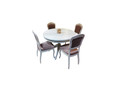 ELDA10 klasikinio dizaino išplečiamas valgomojo, svetainės, virtuvės stalas 
