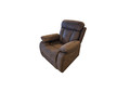 AŽ29 3+1+1 minkštos miegamos sofos ir fotelių komplektas su Relax funkcija svetainei, valgomajam, šokoladinis