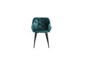 H54 TAMSIAI ŽALIA kėdė - foteliukas valgomajam, virtuvei, svetainei, pietų, virtuvės stalui
