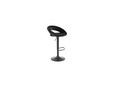 H69 JUODA modernaus dizaino reguliuojamo aukščio baro kėdė virtuvei, svetainei, valgomajam