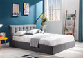 VIDA160 modernaus dizaino dvigulė minkšta lova miegamojo kambariui
