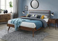 ROLANDAS160 klasikinio dizaino miegamojo kambario dvigulė lova be patalynės dėžės