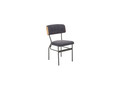 MARTA industrinio stiliaus valgomojo kėdė, minkšta kėdė virtuvei, svetainei