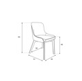 TWO, GRAFŲ BALDAI minkšta kėdė, foteliukas valgomajam, svetainei, virtuvei