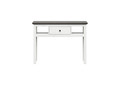 HANSEN42 MAUMEDIS/PUŠIS stalas konsolė, kosmetinis staliukas, tualetinis staliukas su stalčiumi, skandinaviškas stilius