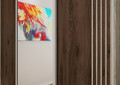 3D/210 SONOMA/OKAPI LAMELE moderni spinta stumdomom durim miegamajam, svetainei, prieškambariui, vaikų, jaunuolio kambariui