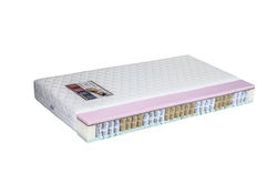 MEDEINA dvipusis  padidinto elastingumo putų poliuretano spyruoklinis Pocket čiužinys miegamojo lovai su kanapių pluoštu