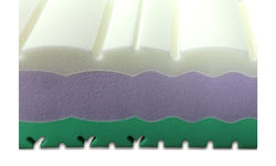 Čiužiniai | OLIMPUS dvipusis trijų sluoksnių viskoelastinis putų poliuretano čiužinys miegamojo lovai