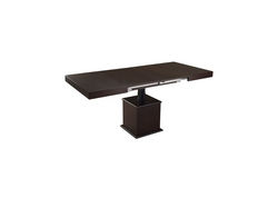 Stalai | ART302 stalas transformeris, žurnalinis staliukas, valgomojo stalas, medinis