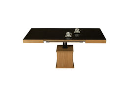 ART322SJ stalas transformeris, žurnalinis staliukas, valgomojo stalas, medinis