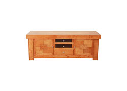 DORIS ART101B medinė komoda, TV staliukas, spintelė svetainės, valgomojo kambariui, biurui