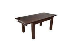 NURIT ART810 medinis pietų stalas, išskleidžiamas virtuvės, svetainės, valgomojo stalas