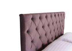 Miegamojo baldai | TERA klasikinio stiliaus minkšta dvigulė miegamojo kambario lova 