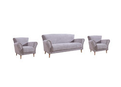 Svetainės baldai | Sofa, fotelis - minkštų baldų komplektas svetainei, valgomajam, biurui IZABELĖ 3+1+1