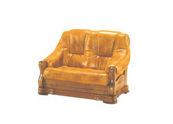 Svetainės baldai | Sofa, miegama sofa, fotelis - minkštų baldų komplektas su medienos apdaila svetainei, valgomajam, biurui  MORENA 3+2+1