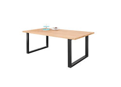 Svetainės baldai | MARTINA II pietų stalas, medinis, išplėčiamas stalas svetainei, valgomajam biurui