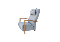 Svetainės baldai | MIRA, MAGRĖS BALDAI minkštas patogus fotelis su natūralia mediena svetainei, prieškambariui, biurui
