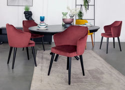 ROMA, MAGRĖS BALDAI minkšta kėdė valgomajam, virtuvei, svetainei, pietų stalui, virtuvės stalui 