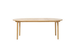 CARNO 1 skandinaviško stiliaus pietų stalas, ištraukiamas virtuvės, valgomojo, svetainės stalas 