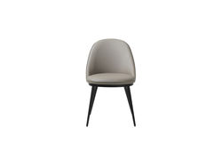 Svetainės baldai | Minkšta kėdė - foteliukas valgomajam, virtuvei, svetainei, pietų, virtuvės stalui GA2 TAUPE
