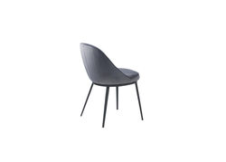 Svetainės baldai | Minkšta kėdė - foteliukas valgomajam, virtuvei, svetainei, pietų, virtuvės stalui GA3 PILKA