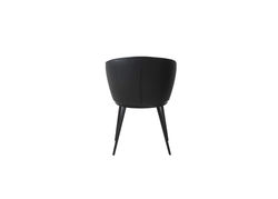 Svetainės baldai | Minkšta kėdė - foteliukas valgomajam, virtuvei, svetainei, pietų, virtuvės stalui GA4 JUODA
