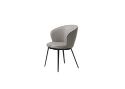 Svetainės baldai | Minkšta kėdė - foteliukas valgomajam, virtuvei, svetainei, pietų, virtuvės stalui GA5 TAUPE