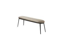 Svetainės baldai | Skandinaviško stiliaus suoliukas svetainės, valgomojo kambariui, valgomojo, pietų stalui GA11 TAUPE