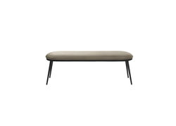 Svetainės baldai | GA11 TAUPE skandinaviško stiliaus suoliukas svetainės, valgomojo kambariui, valgomojo, pietų stalui 