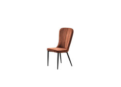 HU3 RŪDŽIŲ minkšta kėdė valgomajam, virtuvei, svetainei, pietų, virtuvės stalui 
