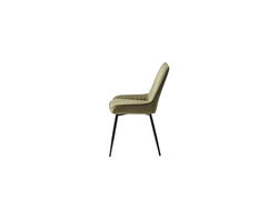 MI4 ALYVUOGIŲ ŽALIA ergonomiškos formos minkšta kėdė virtuvei, valgomajam, svetainei 