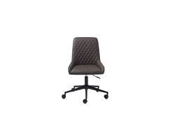 Svetainės baldai | MI19 RUDA skandinaviško dizaino reguliuojamo aukščio biuro kėdė vaikų, jaunuolio kambariui, biurui 