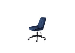 Svetainės baldai | MI21 MĖLYNA skandinaviško dizaino reguliuojamo aukščio biuro kėdė vaikų, jaunuolio kambariui, biurui